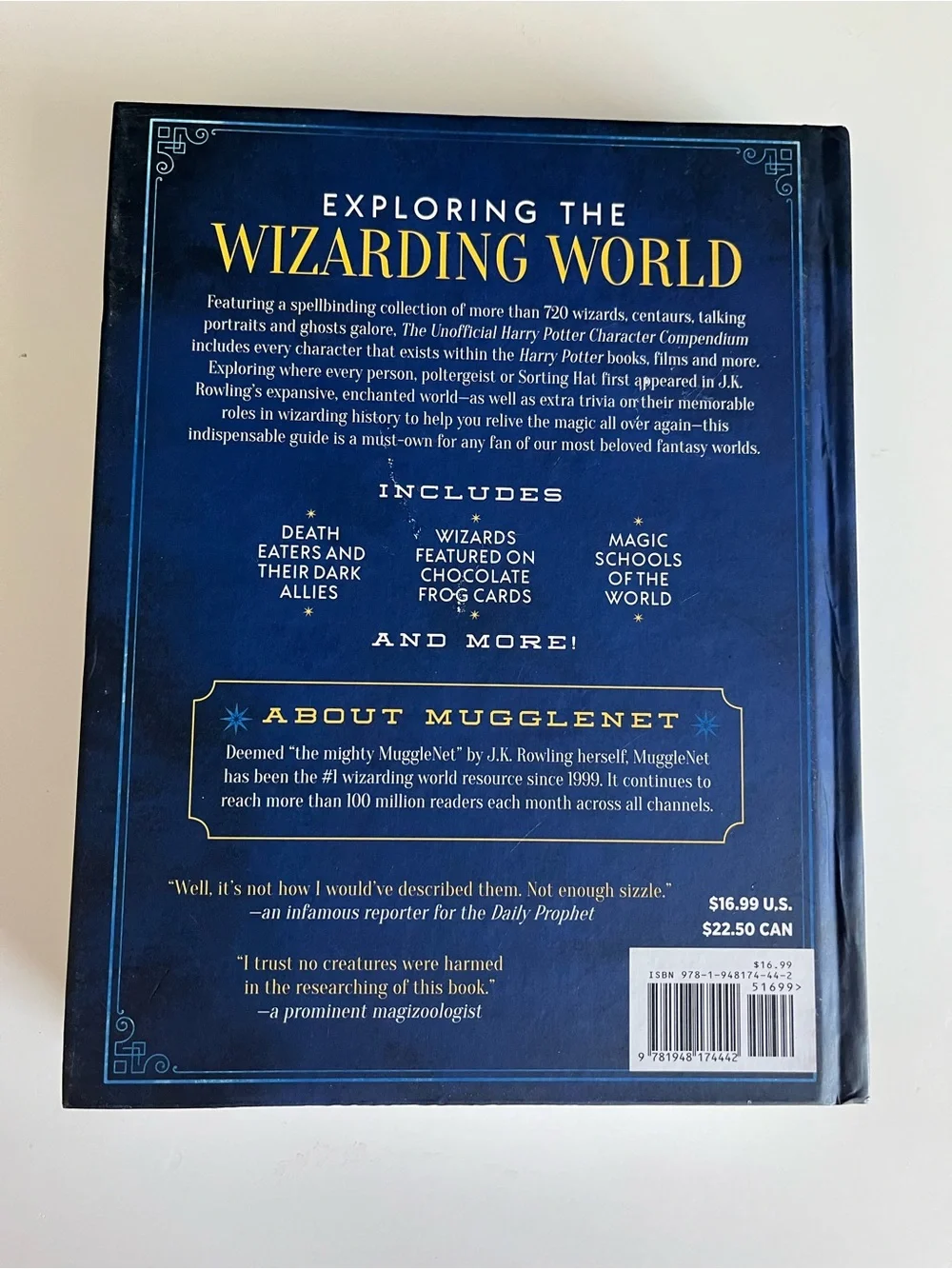 Harry Potter Library of Hogwarts Box Set & Unofficial Character Compendium Books